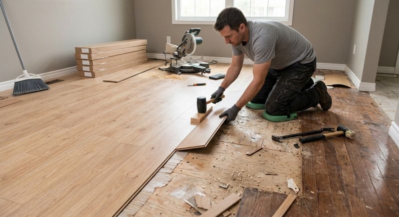 Laminate Floor Installation in Debary, FL
