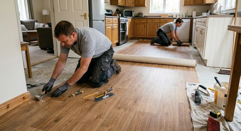 Linoleum Floor Installation in Sanford, FL