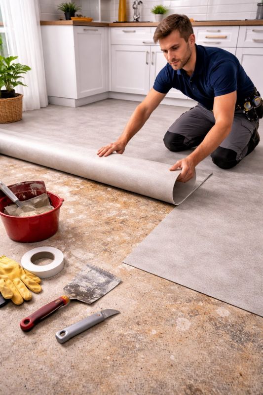 Linoleum Floor Installation in Maitland, FL