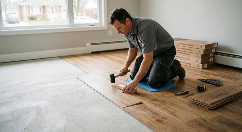 Linoleum Floor Installation in Orange City, FL