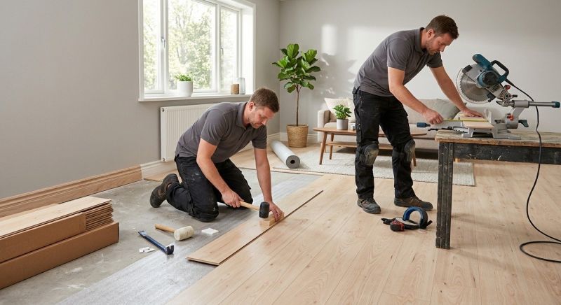Plank Laminate Installation in Sanford, FL