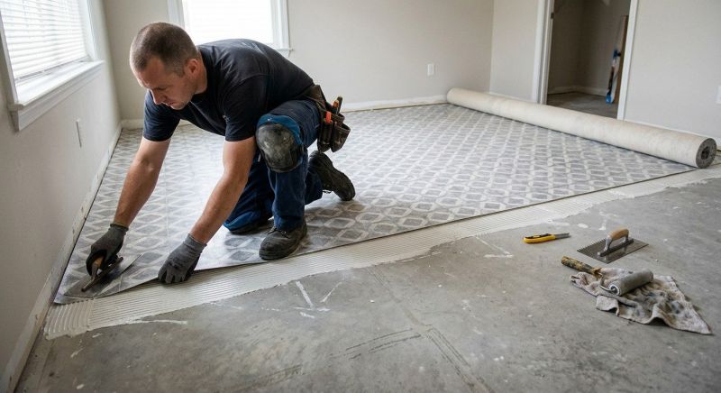 Sheet Vinyl Installation in Windermere, FL