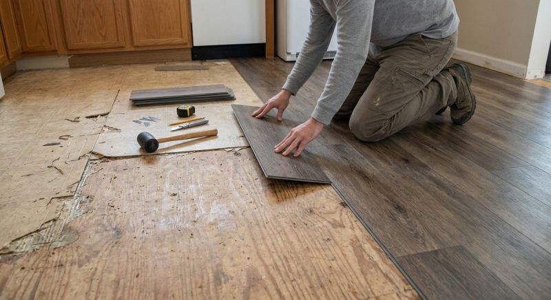 Vinyl Tile Replacement in Sanford, FL
